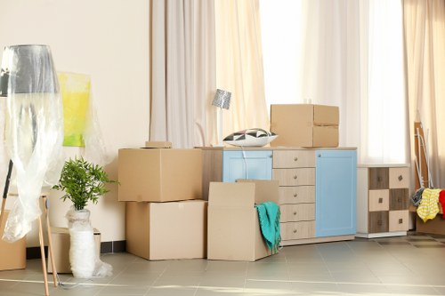 Packing and unpacking service for a home move in Haringey