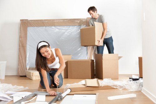Illustration representing accessible moving services in Haringey