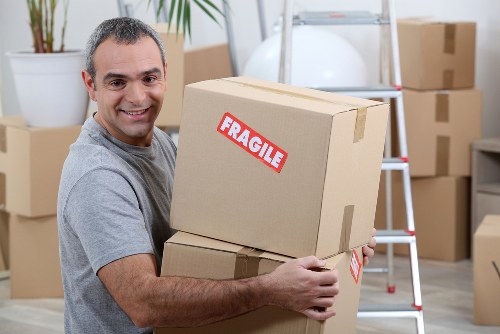 Commercial packing and unpacking for a Haringey office move