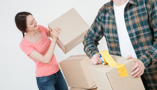 Local team collecting sofas and wardrobes from a Haringey property