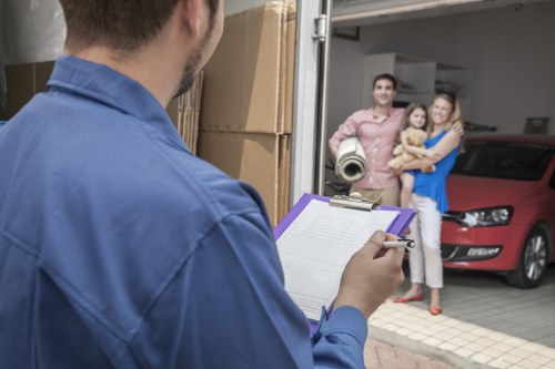 Man With Van Haringey loading reusable furniture for recycling and charity reuse