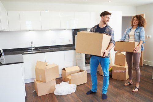 Governing law and legal terms for a relocation service