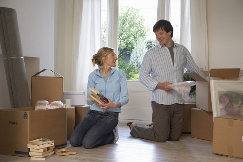 Furniture removal from a flat with stairs in Haringey